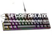 CLAVIER GAMER MECANIQUE 60% RGB
