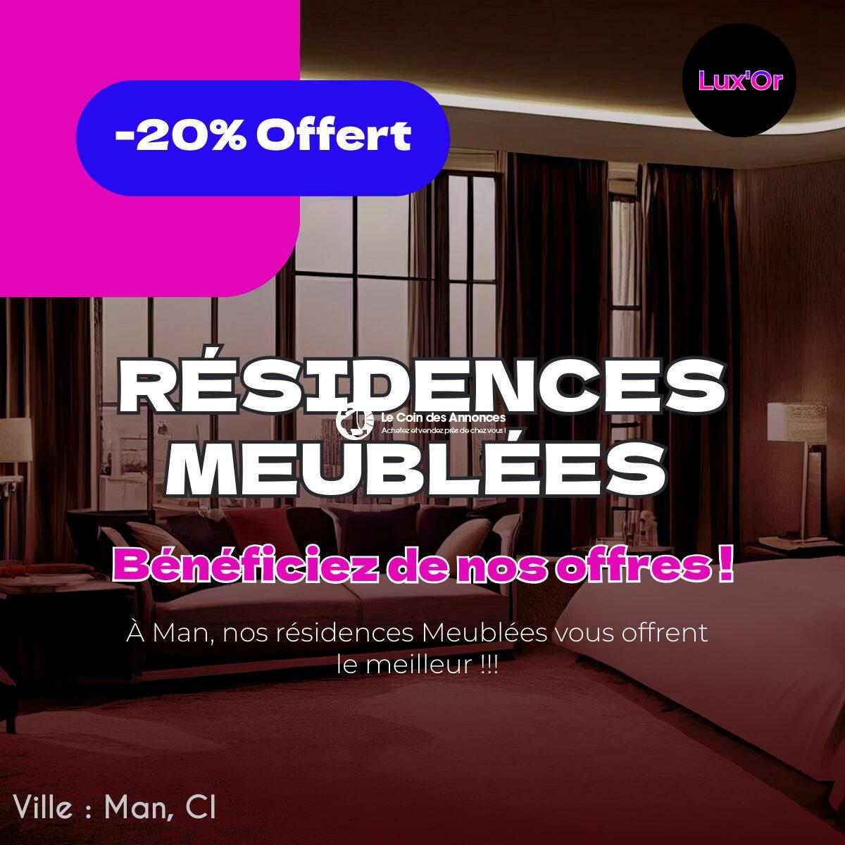 Résidences Meublées à Man