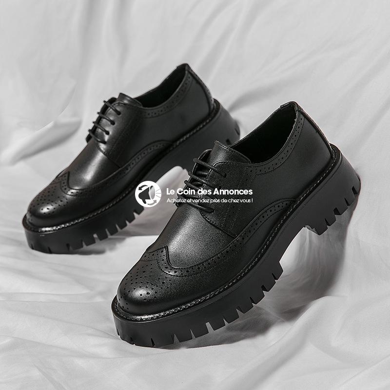 Mocassins derby à grosse semelles