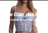 Corset bleu