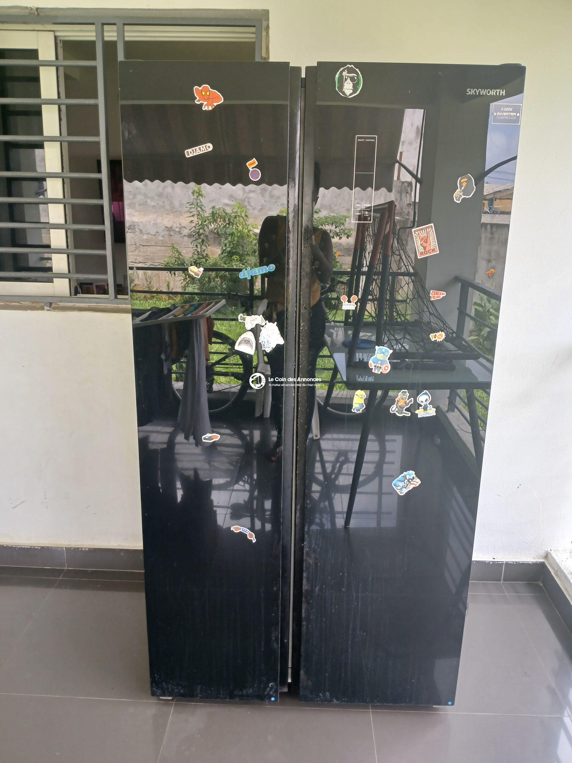 Réfrigérateur “americain” skyworth avec inverter