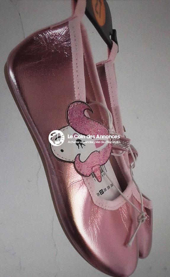 Ballerines pour enfants pointure 27 et 26 disponibles