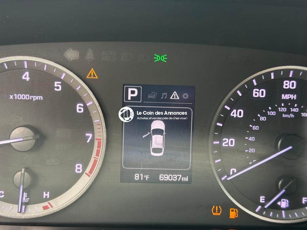 Hyundai sonata 2016 immatricule